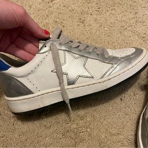 Blue & silver star sneaker!